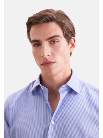 Coupe regular Chemise business SEIDENSTICKER en bleu