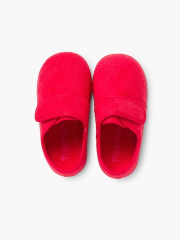 Pantoufle Pisamonas en rouge