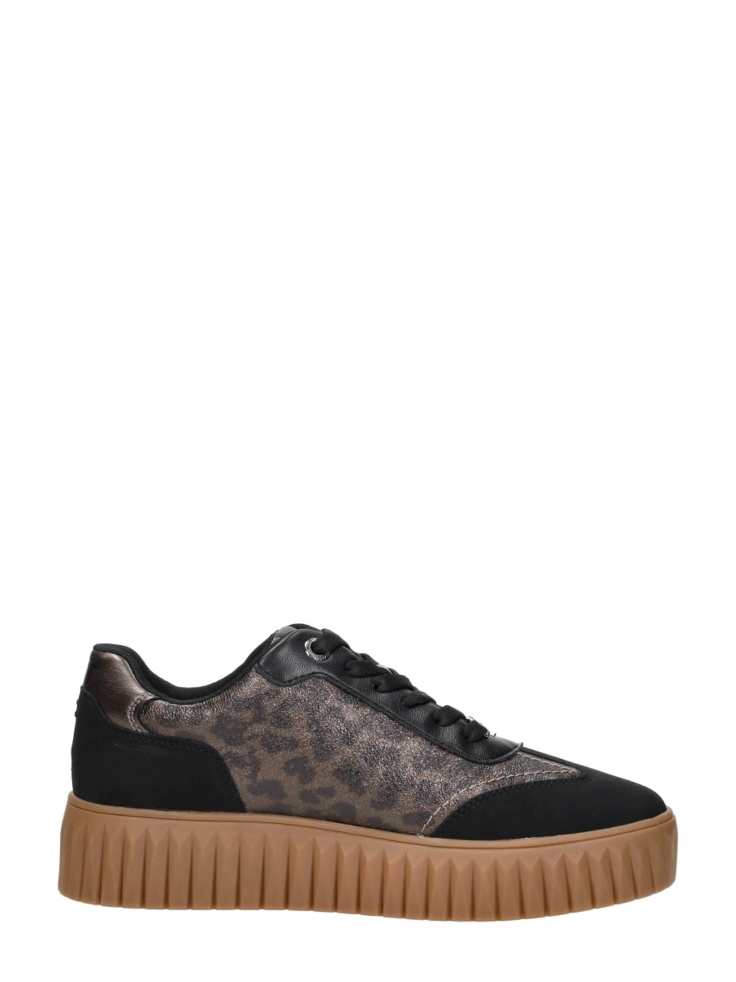 MARCO TOZZI Sneakers laag 'Sneakers Laag' in Zwart