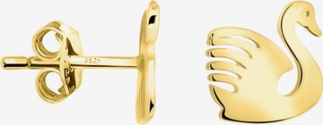 Sofia Milani Earrings 'Swan' in Gold: front