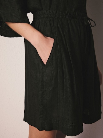 Wide Leg Pantalon Next en noir