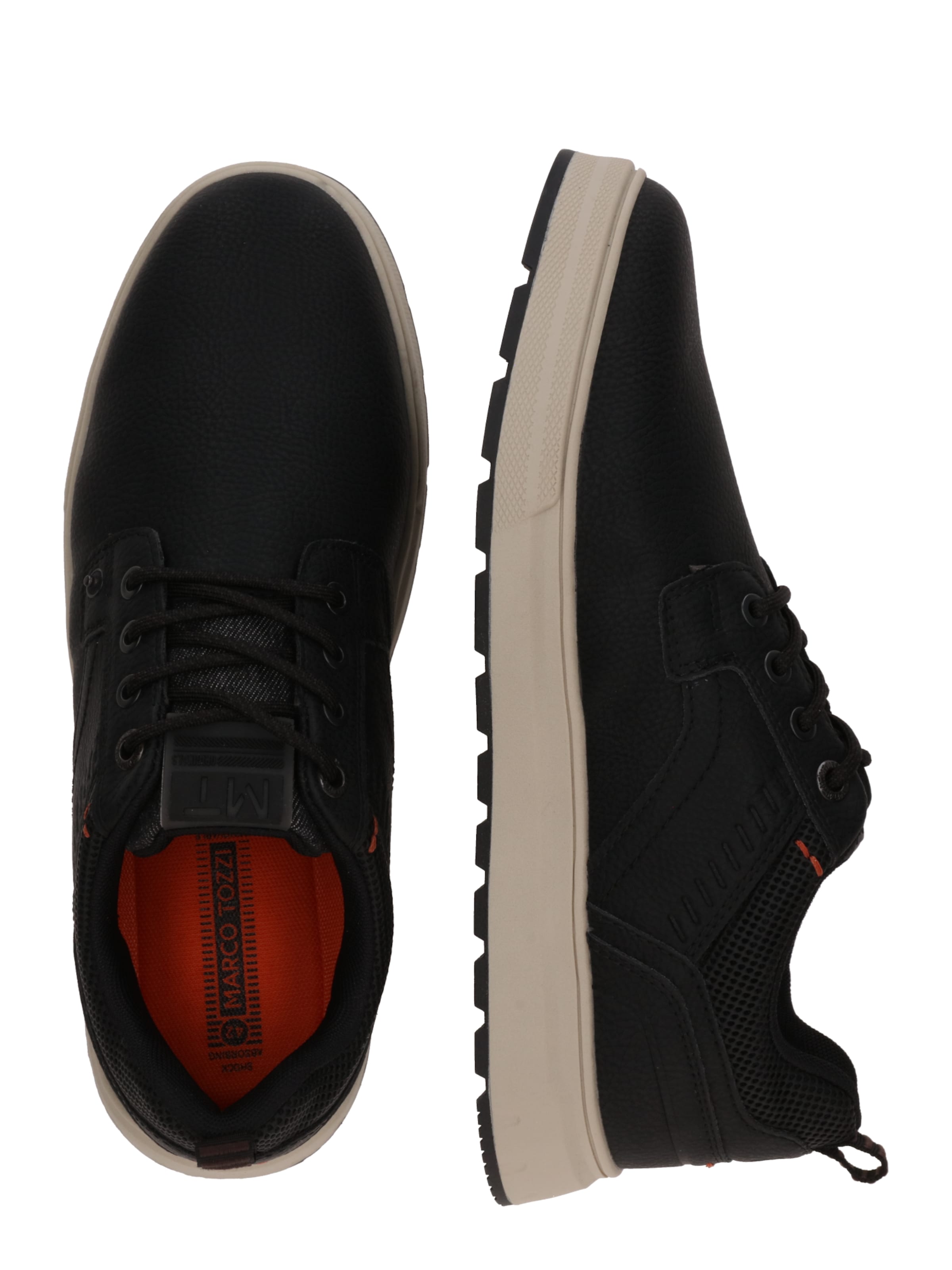 MARCO TOZZI Nízke tenisky - Čierna