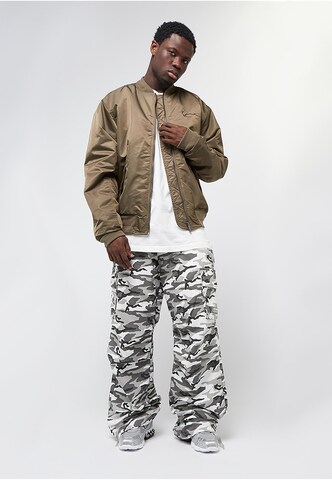 Baggy Pantalon cargo Karl Kani en gris