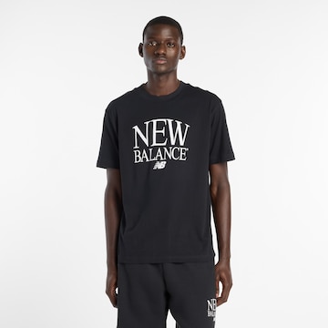 new balance Shirt in Black: front