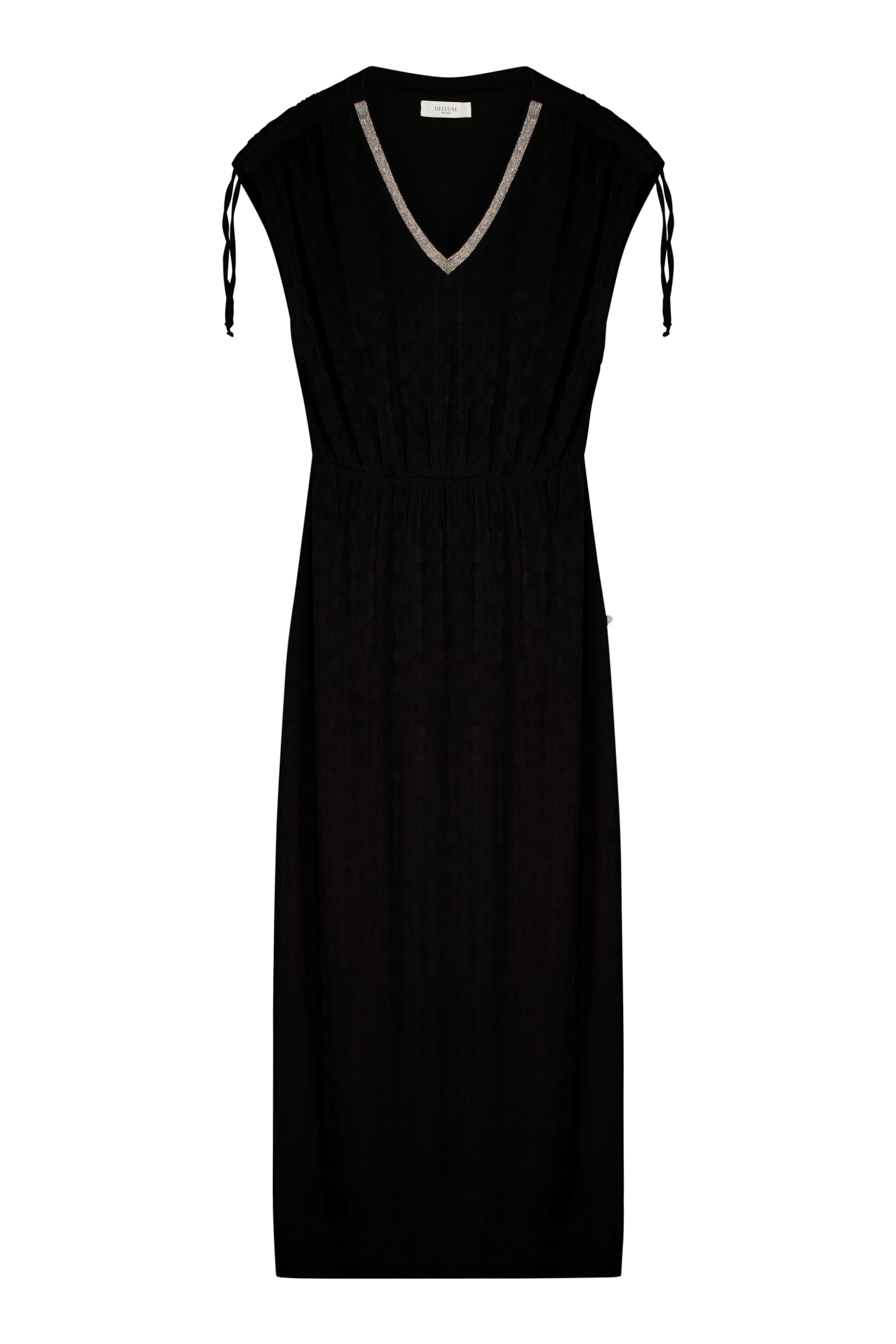 Deeluxe Summer Dress 'Rosajane' in Black: front