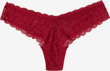 INTIMISSIMI Thong in Red: front