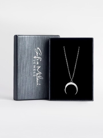 Sofia Milani Necklace 'Moon' in Silver
