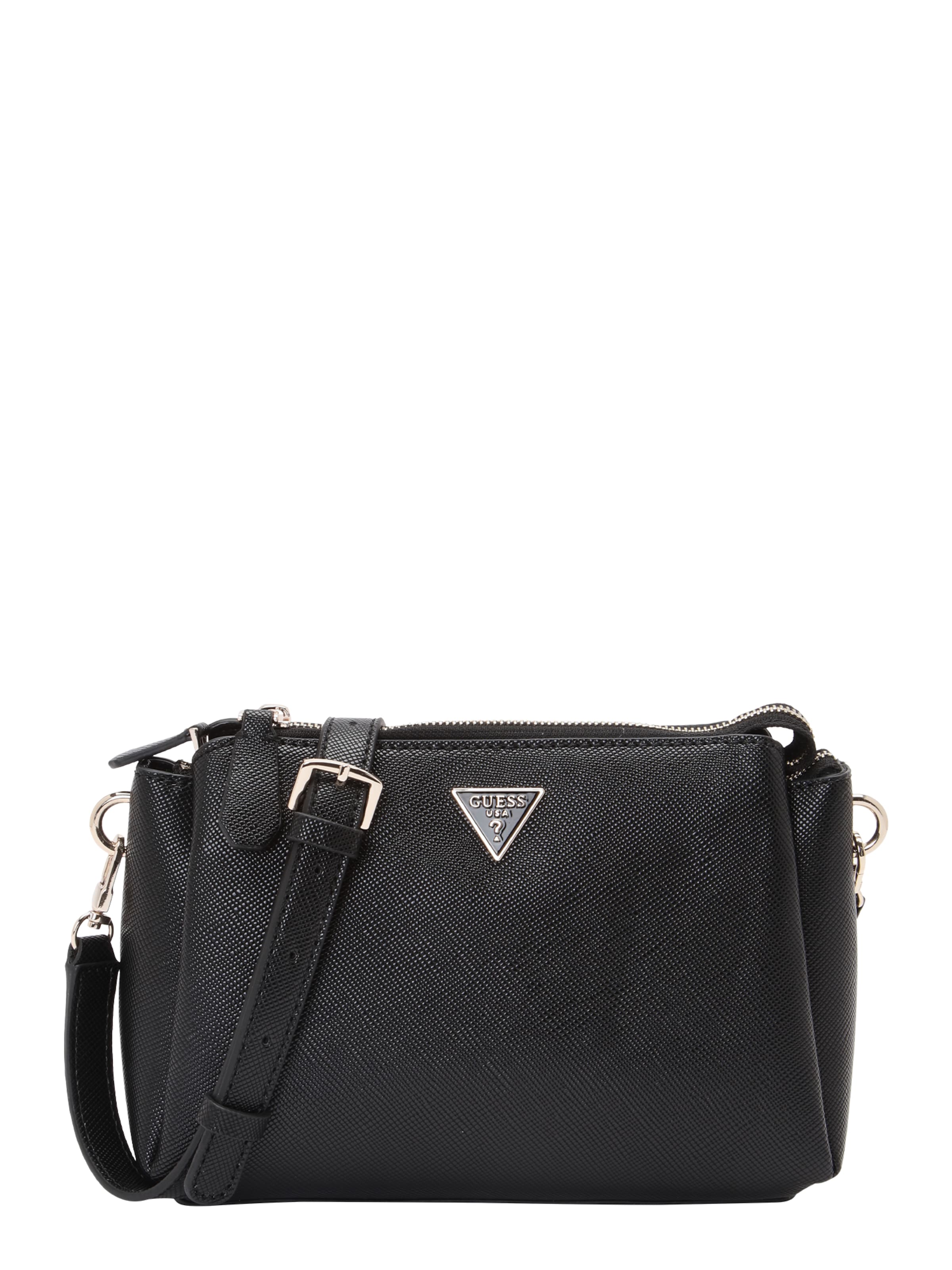 GUESS Crossbody bag &#x27;NOELLE II TRI COMP CROSSBODY&#x27; in Black: front
