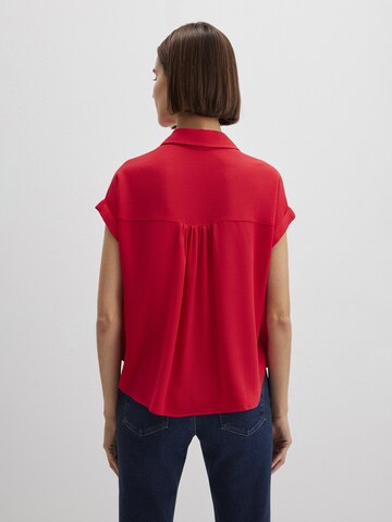 Mavi Blouse in Red
