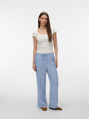 Wide leg Pantaloni 'VMLINN' di VERO MODA in blu