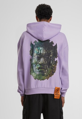Felpa 'Jade Oni' di Forgotten Faces in lilla: frontale