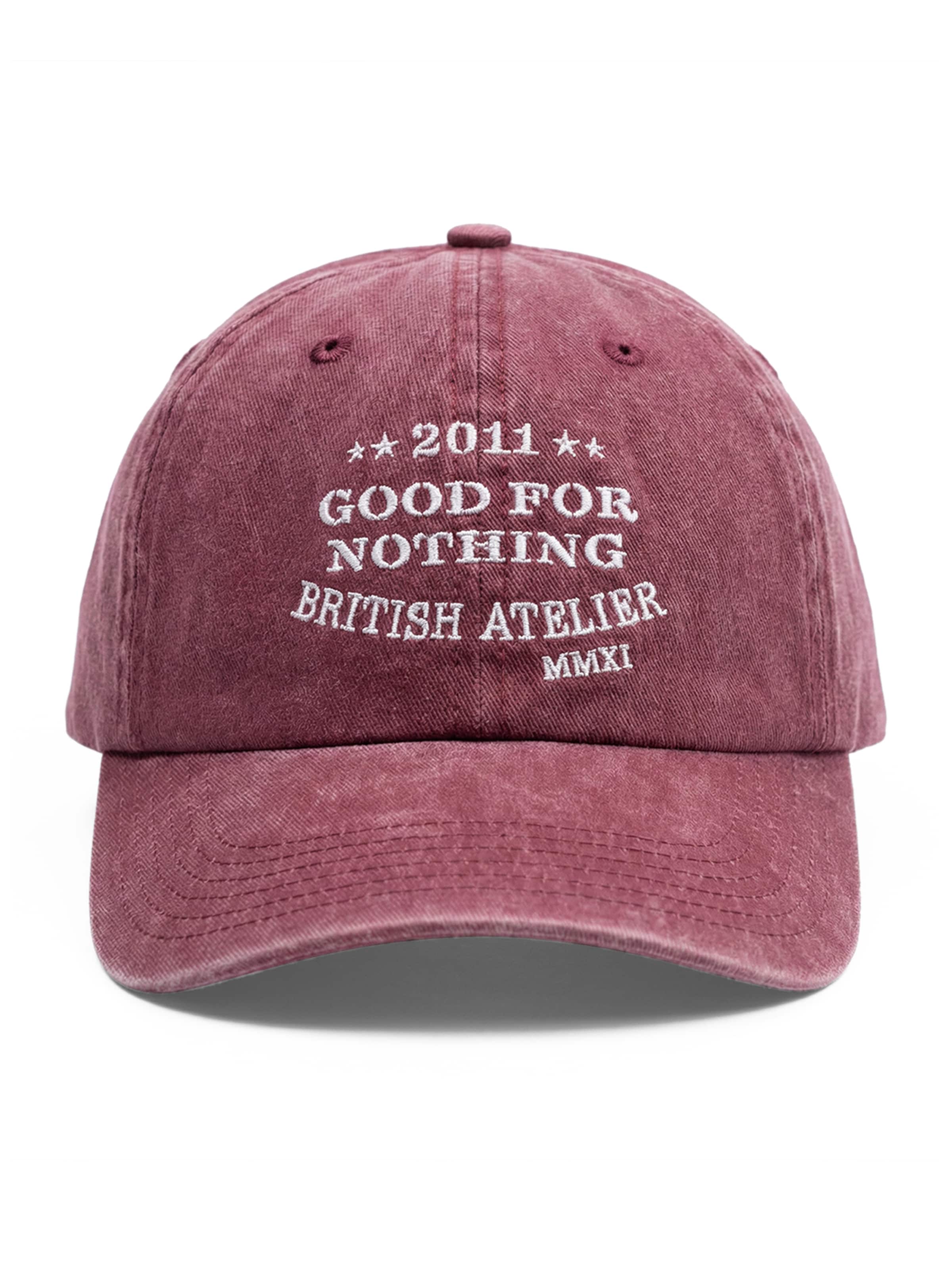 Good For Nothing Cap in Rot: Vorderseite