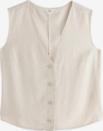 Kostiuminė liemenė iš Next, spalva – kremo, Prekių apžvalga