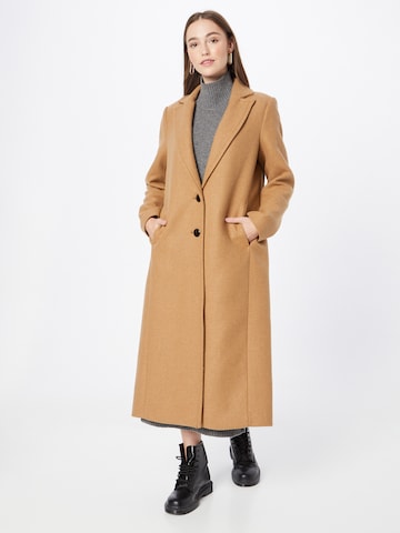 Manteau mi-saison Sisley en beige : devant