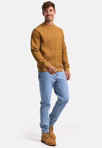 INDICODE JEANS Sweatshirt ' Jago ' in Brown