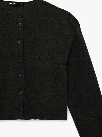 Koton Knit cardigan in Grey