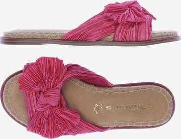 TAMARIS Sandals & High-Heeled Sandals in 38 in Pink: front