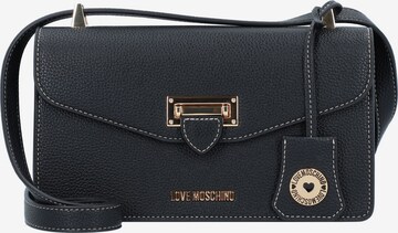 Borsa a tracolla di Love Moschino in nero: frontale