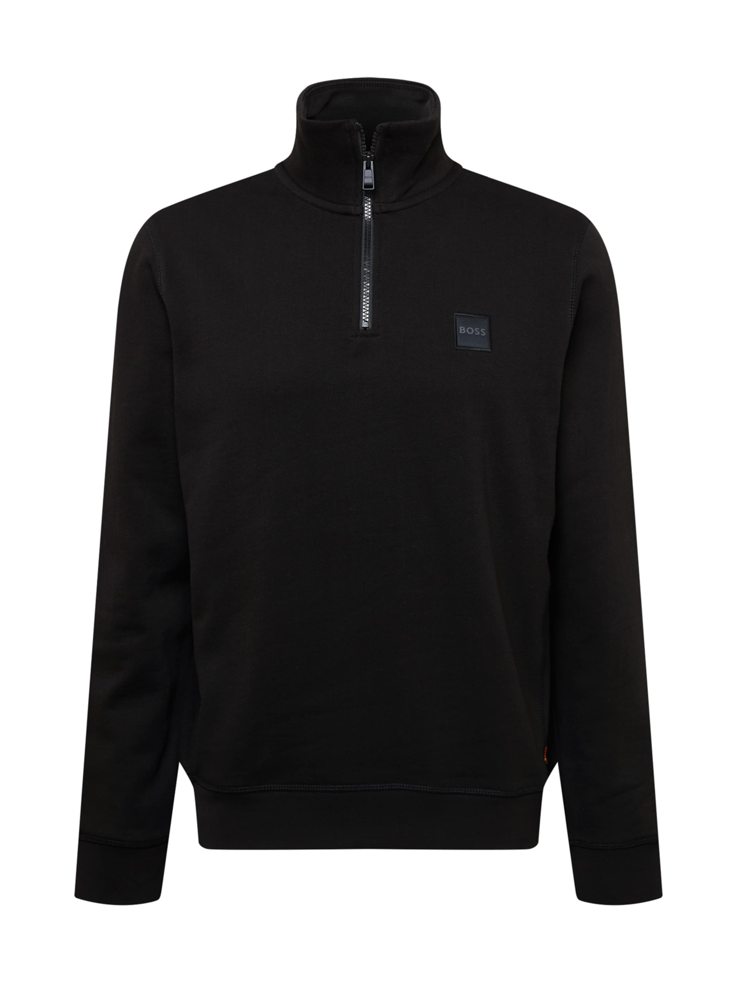 BOSS Bluzka sportowa 'Zetrust' w kolorze czarny: przód