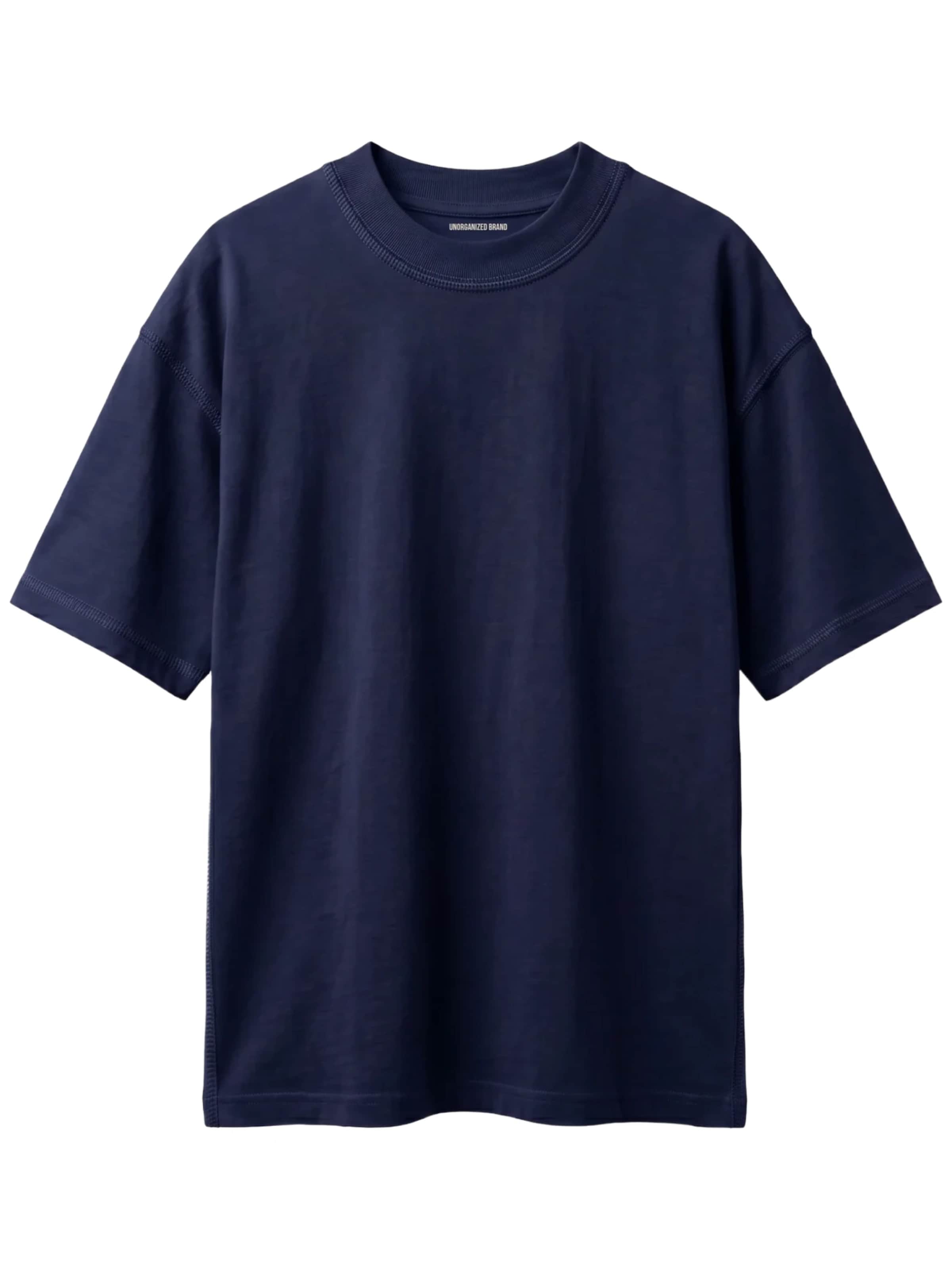 UNORGANIZED BRAND Shirt 'SCHWERES COMFORT T15' in Blauw: voorkant