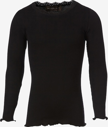 rosemunde - Camiseta en negro: frente