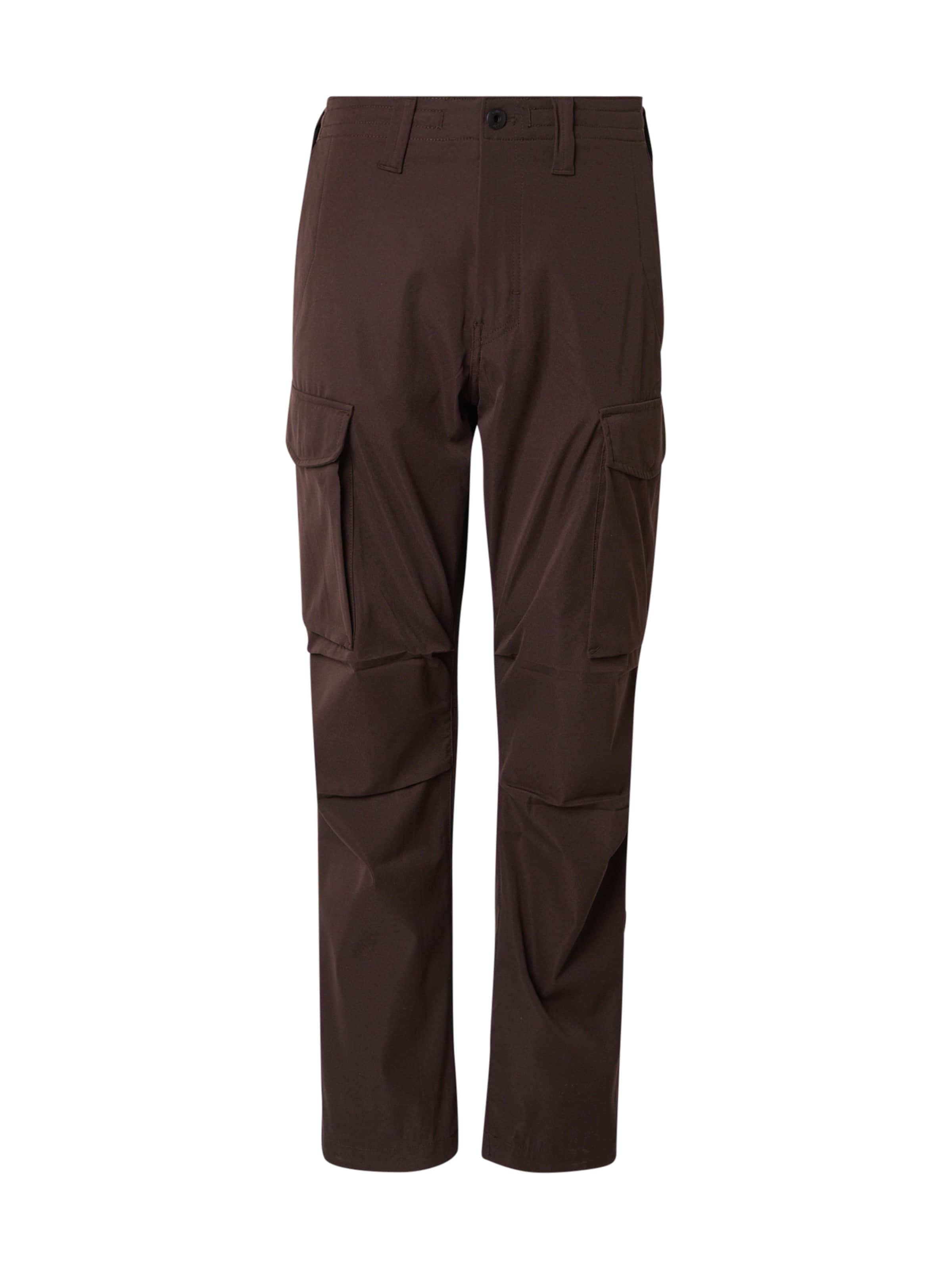 G-STAR Regularen Kargo hlače | rjava barva: sprednja stran