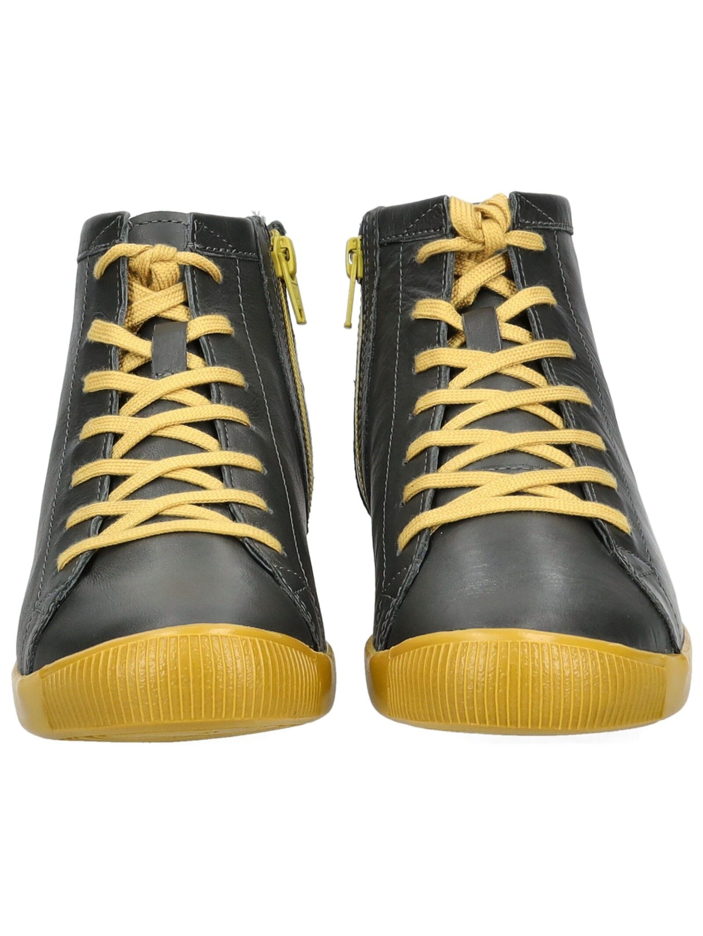 Softinos Lace-up bootie in Grey