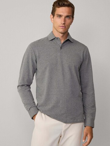 T-Shirt Hackett London en gris : devant