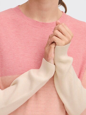 Pull-over ' OXIMANNY LS ' Oxmo en blanc