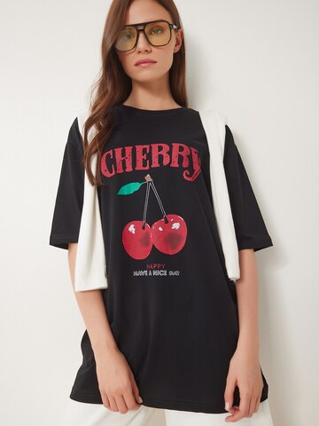 T-shirt Happiness İstanbul en noir : devant