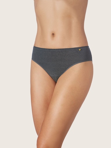 Culotte 'Diana soy fiber mid waist panty' zd ZERO DEFECTS en gris