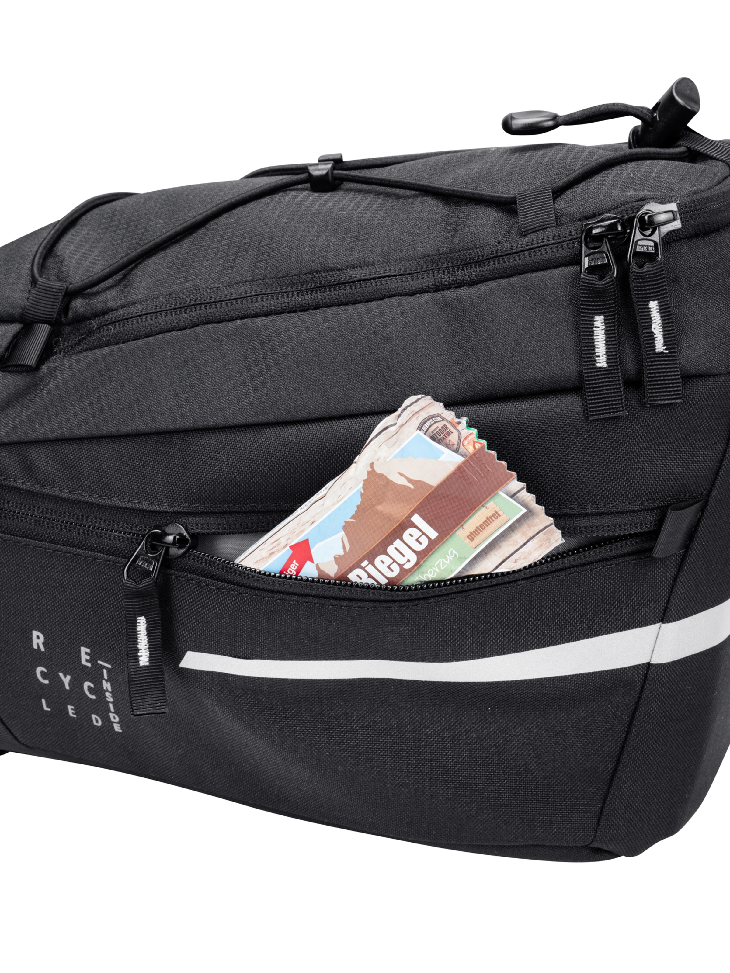 VAUDE Gepäckträgertaschen ' Silkroad M (ready) ' in Schwarz