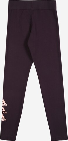 ADIDAS PERFORMANCE Skinny Spodnie sportowe w kolorze fioletowy
