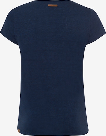 Ragwear Plus T-Shirt in Blau: predná strana