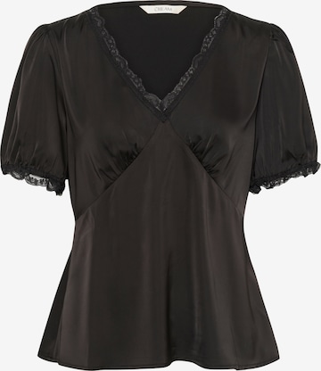 Cream - Camisa 'Almina' em preto: frente