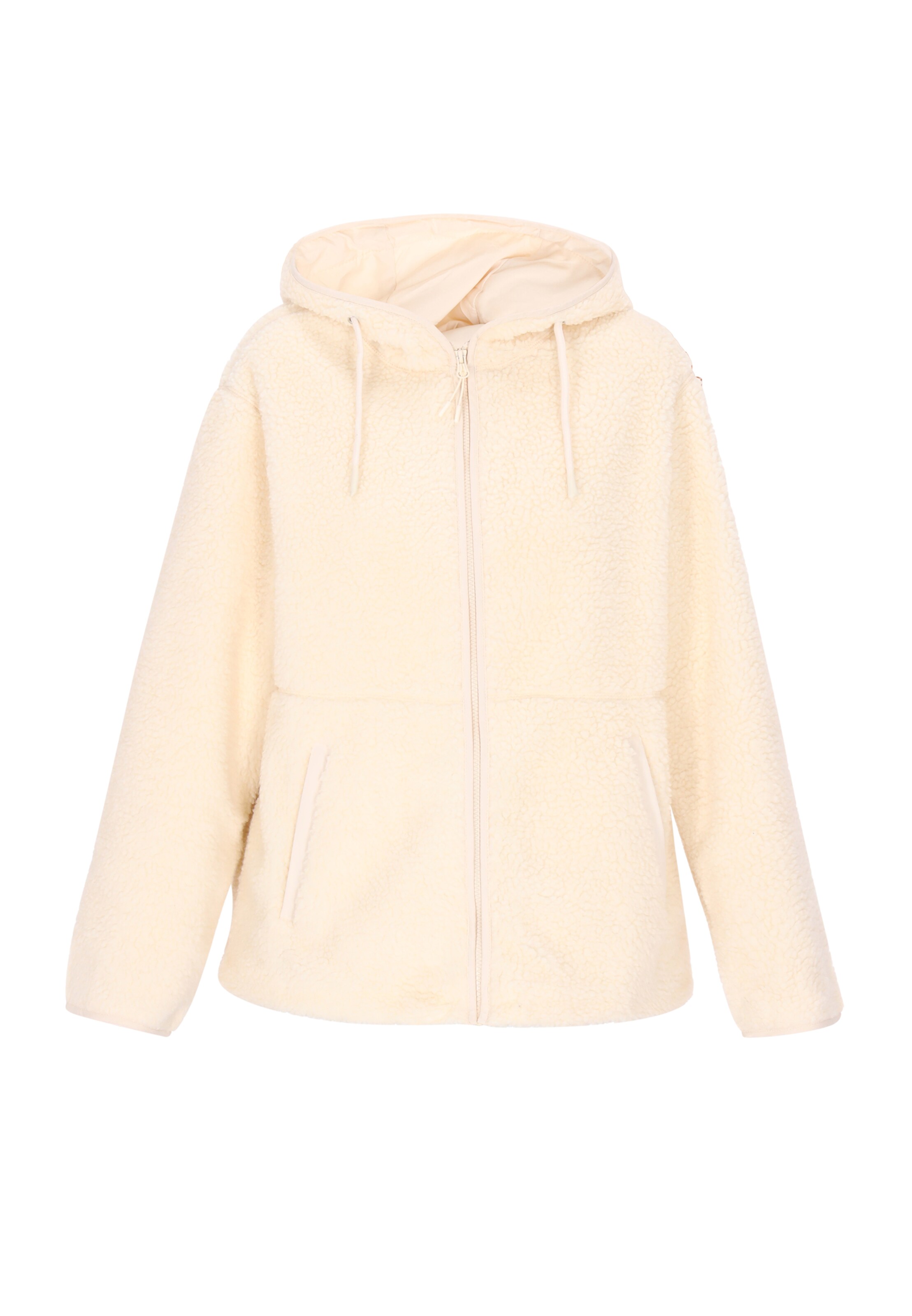 MYMO Fleecejakke i beige: forside