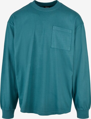 Urban Classics Shirt in Groen: voorkant