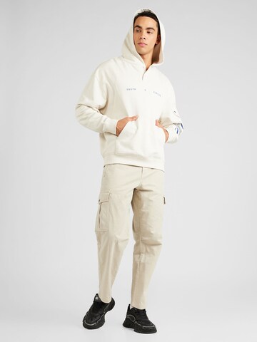HUGO Sweatshirt 'Datrol' in White