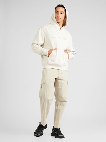 HUGO Sweatshirt 'Datrol' i hvid