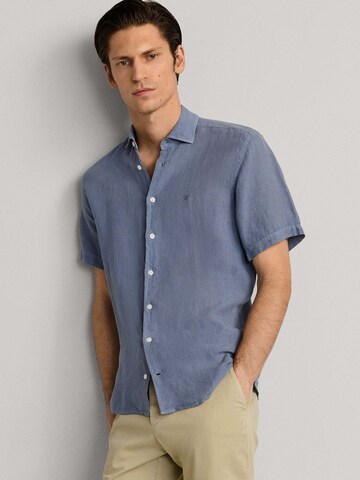 Coupe regular Chemise Hackett London en bleu