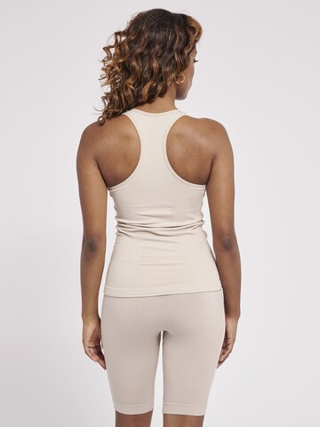 Hummel Sporttop in Beige