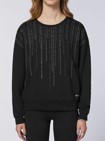 Jette Sport Sweatshirt in Black