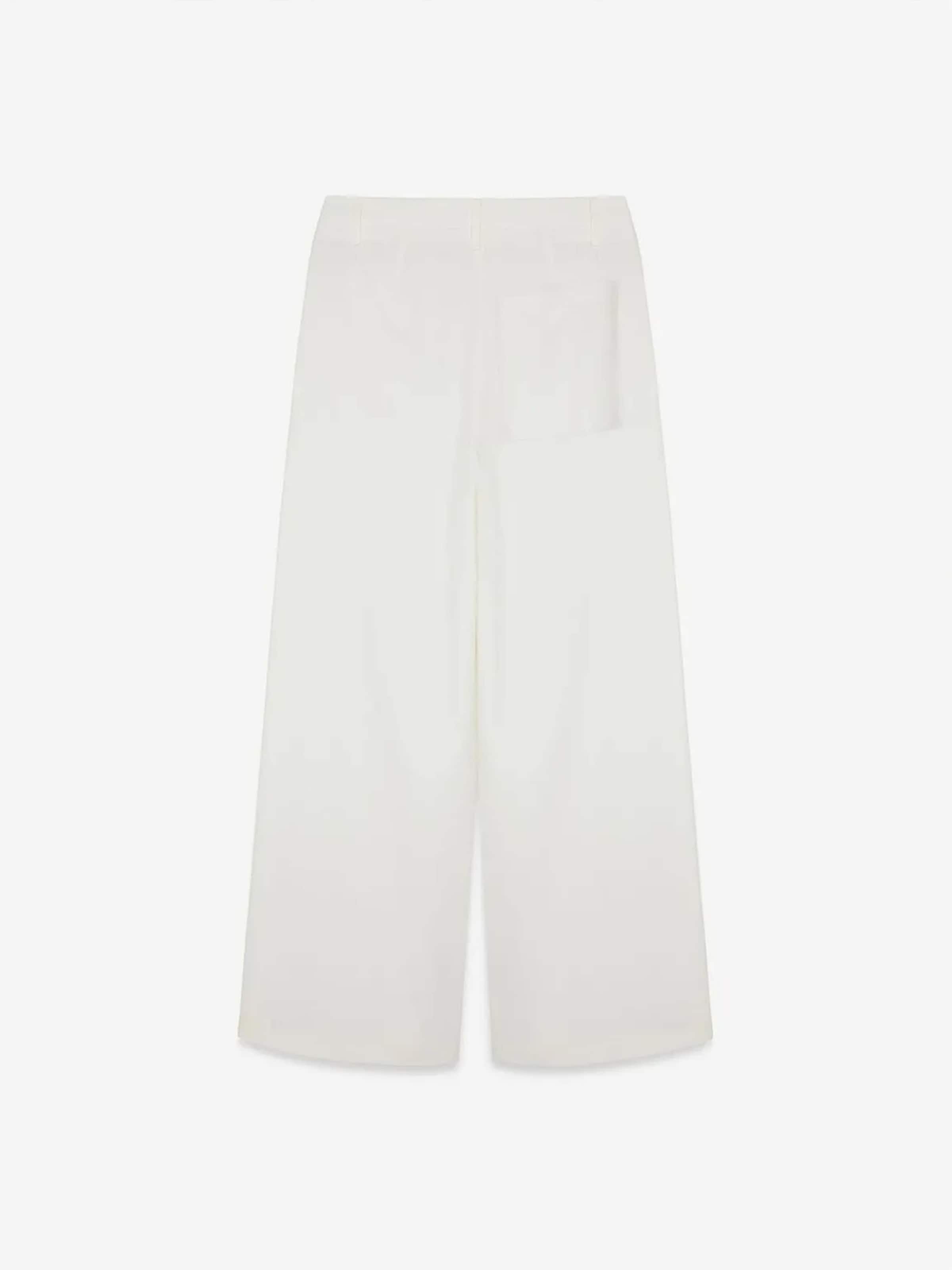 Dilvin Wide leg Pants in Beige