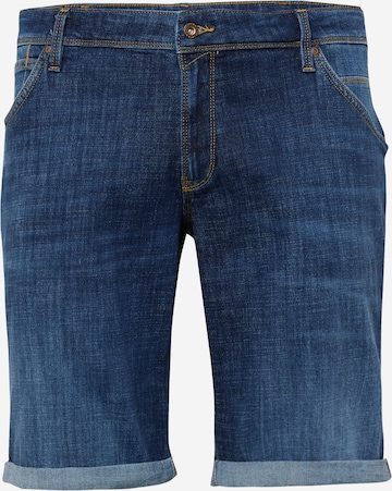 Jack & Jones Plus Regular Shorts 'RICK' in Blau: predná strana