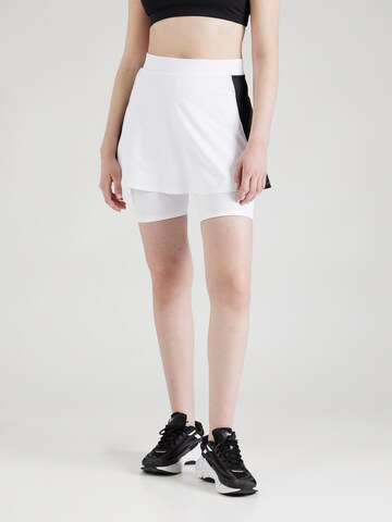EA7 Emporio Armani Sportovní sukně – bílá: přední strana