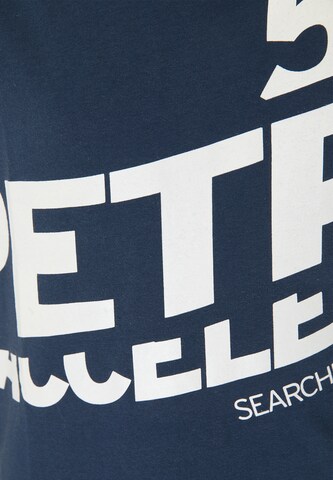 Petrol Industries T-shirt i blå