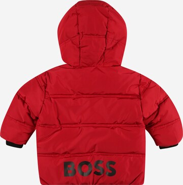 BOSS Kidswear - Chaqueta de entretiempo en rojo