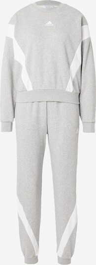 ADIDAS SPORTSWEAR Odjeća za vježbanje 'Laziday' u siva melange / bijela, Pregled proizvoda