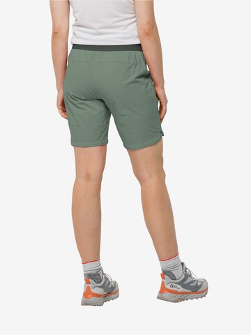 JACK WOLFSKIN Slim fit Outdoor Pants in Green