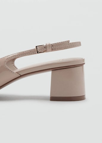 MANGO Espadrilles 'Janet' in Beige